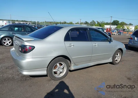 2004 Toyota Corolla S from USA, damaged, VIN 2T1BR32E94C250552